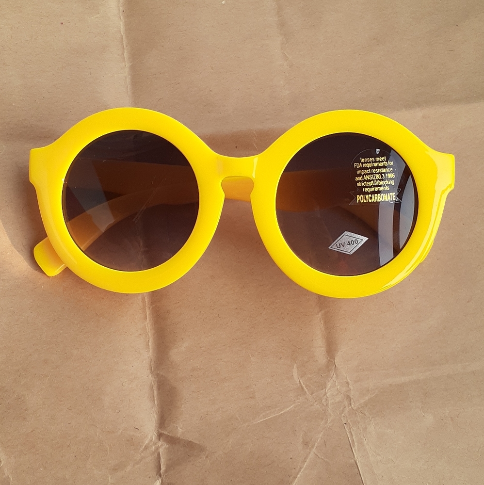Retro Yellow Sunny Sunglasses
